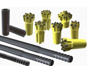 Europe style for 89mm T51 thread button drill bit for quarry, tunnel and ground