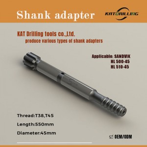 Suitable for SANDVIK HL500 HL510 Shank Adapter Shank Rod