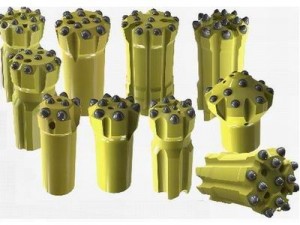 Factory made hot-sale quick drilling T38 T45 T51 R32 R38 Standard and Retrac Thread Button drill Bit for wholesales